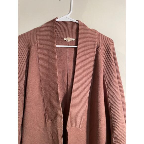 Mystree Structured Open Front Longlined Cardigan - Picture 2 of 11